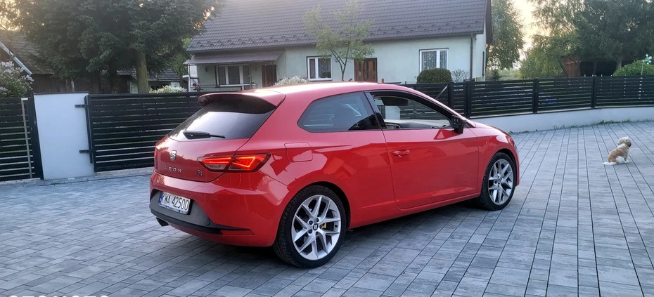 Seat Leon cena 37900 przebieg: 155000, rok produkcji 2013 z Oświęcim małe 137
